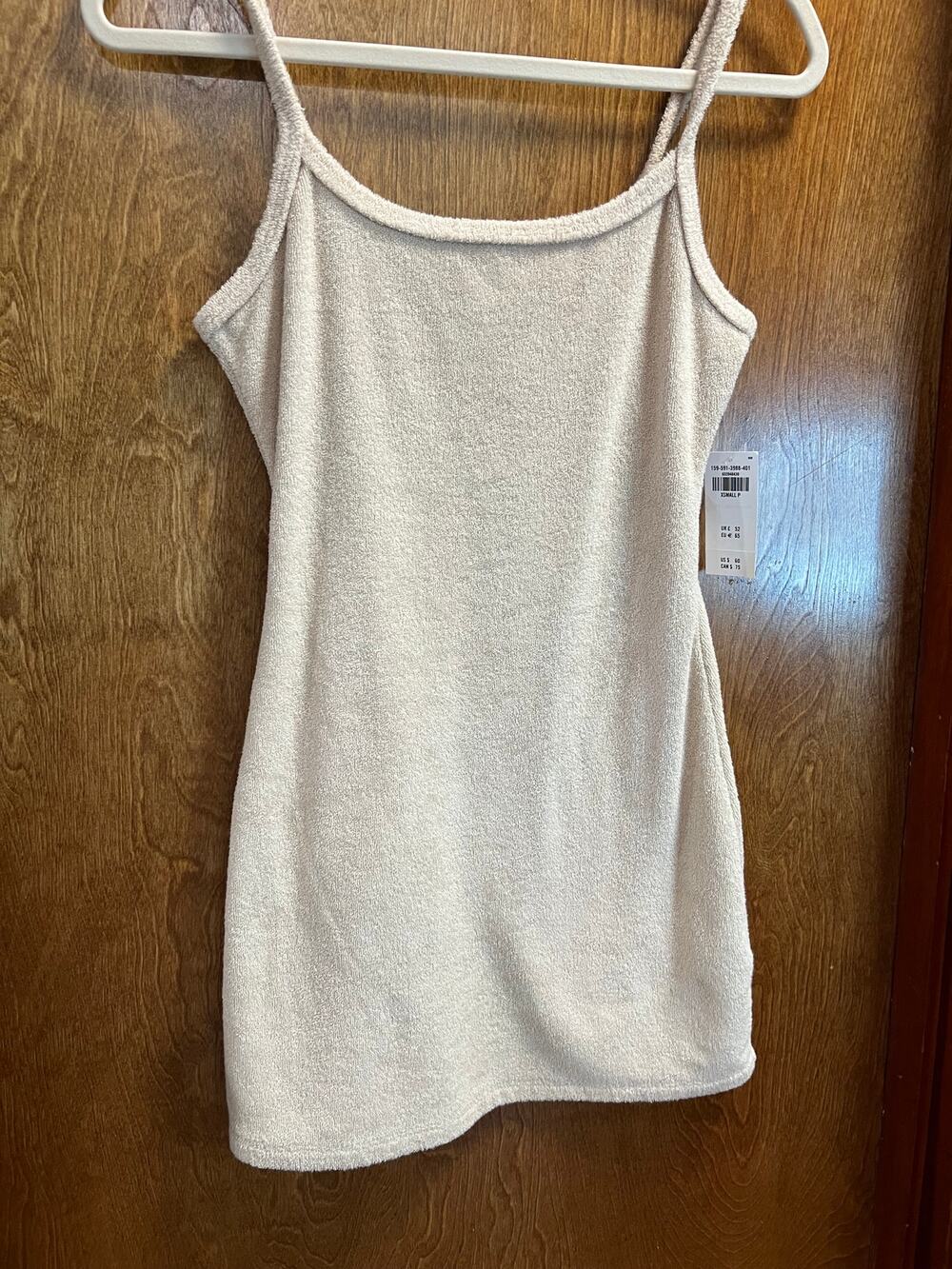 NWT Abercrombie & Fitch Terry BodyCon Dress sze XS